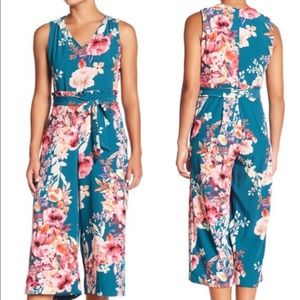 NWT ECI Paperbag Waist Jumpsuit Women